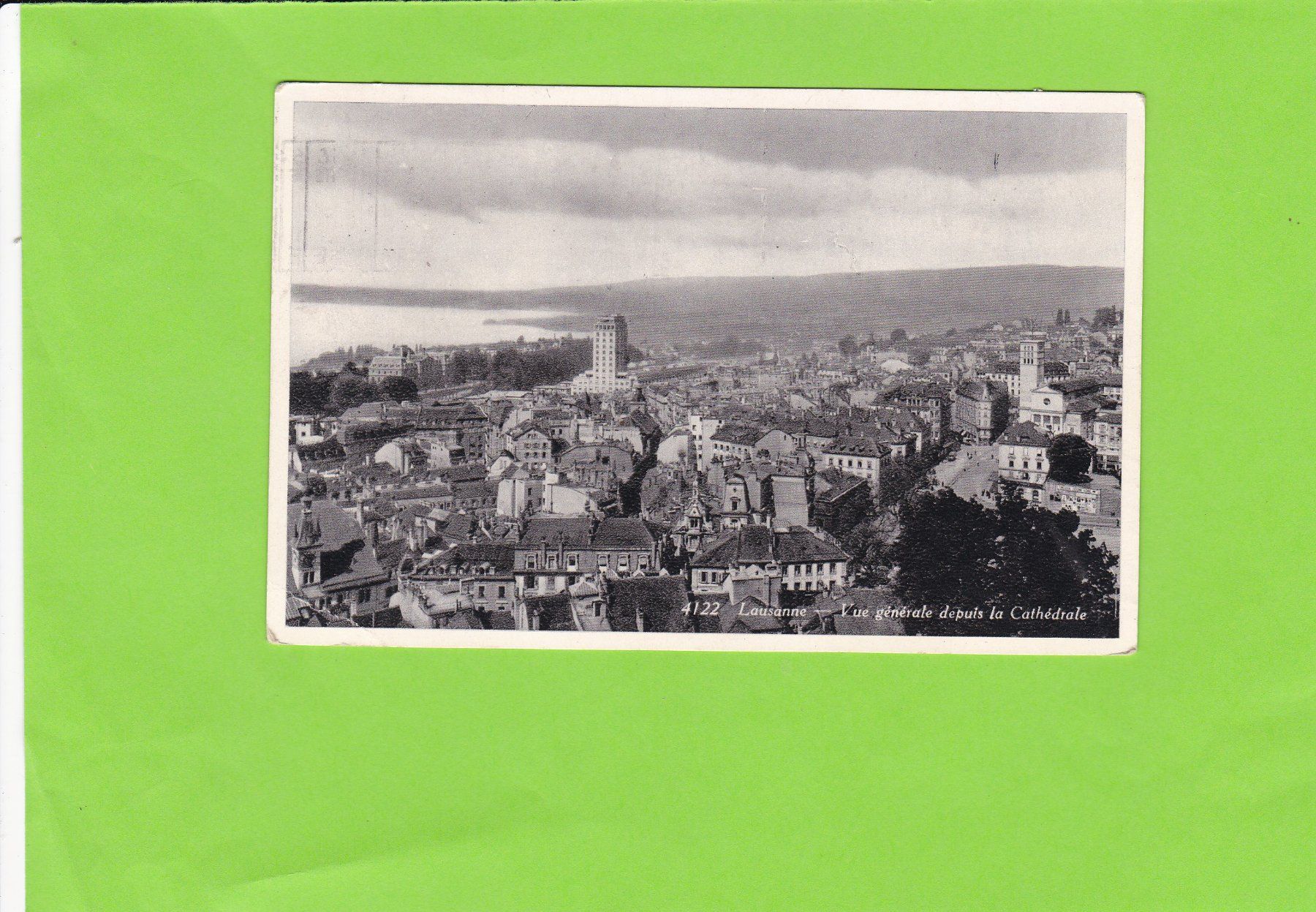 Cartoline postali: Lausanne – Usato da St. Peterzell venduto da neckertal
