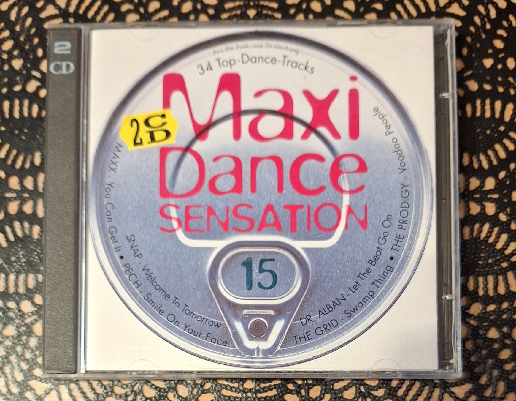 CD: Maxi Dance Senation 15, 2CD Hit Compilation Sampler 1994 – Usato da Schönenberg TG venduto da breiti12