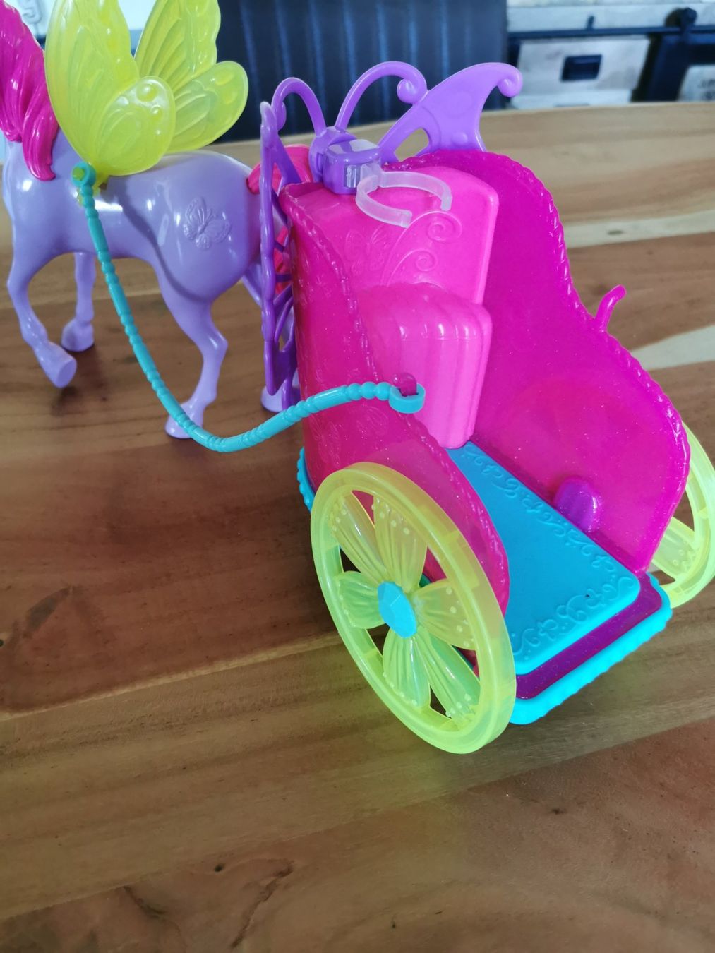 Giocattoli: Barbie Dreamtopia, Pegasus und Kutsche – Usato da Boniswil venduto da Totomat-Lady2 1