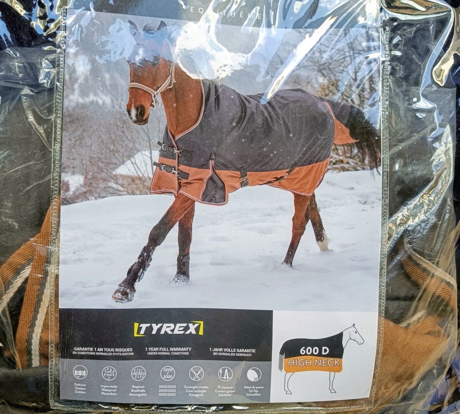 Coperte: Couverture Tyrex - High Neck - 0g - 155 – Usato da Prangins venduto da sid_h2n6 3