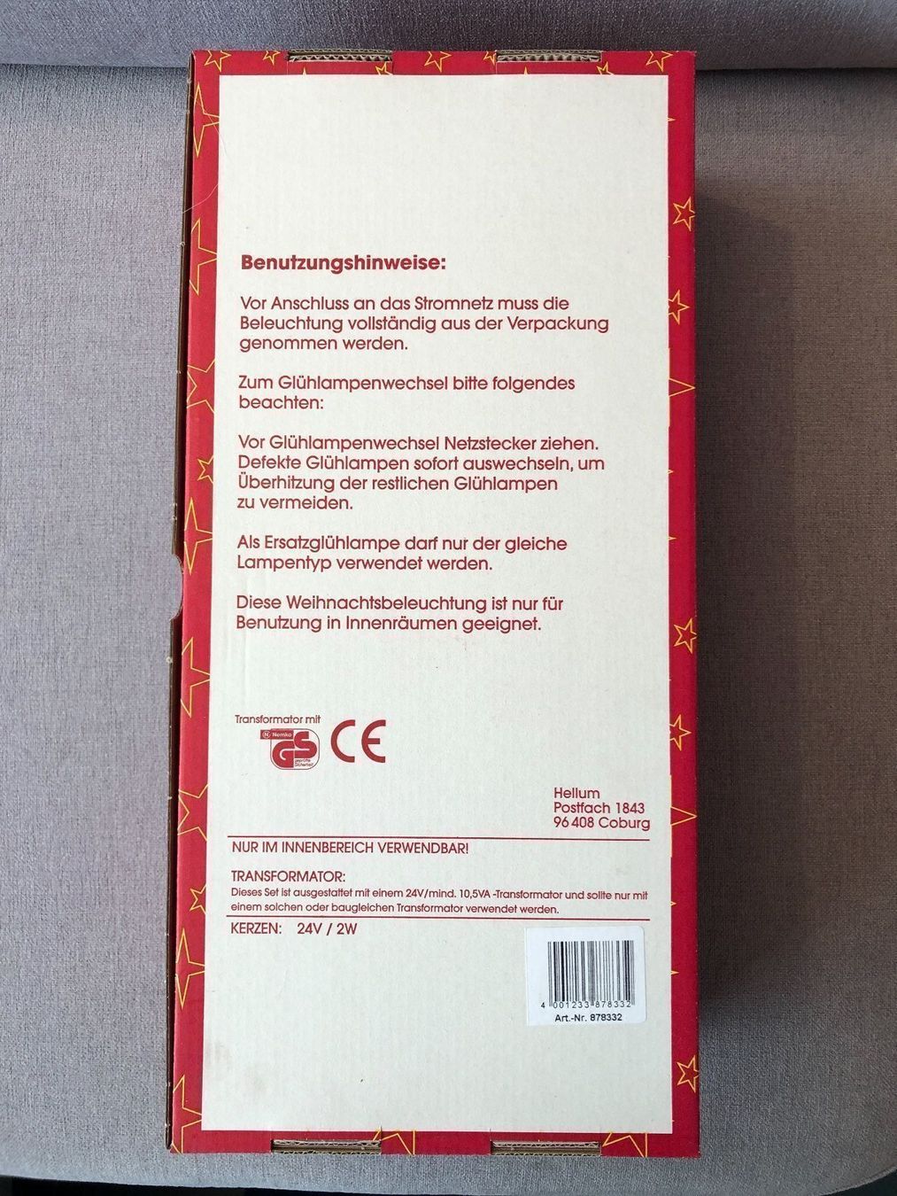 Tutte le decorazioni: Fensterschmuck, gold – Nuovo (secondo la descrizione) da Lenzburg venduto da Gart001 1