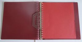LINDNER Ringbinder / Briefmarkenalbum (II) leer ohne Schuber