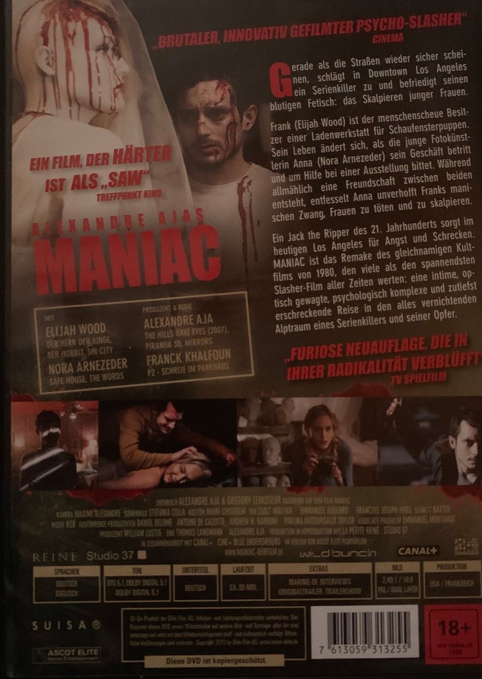 Tutti i DVDs: DVD - Maniac Uncut Version – Usato da Zäziwil venduto da kreative-ideen 1