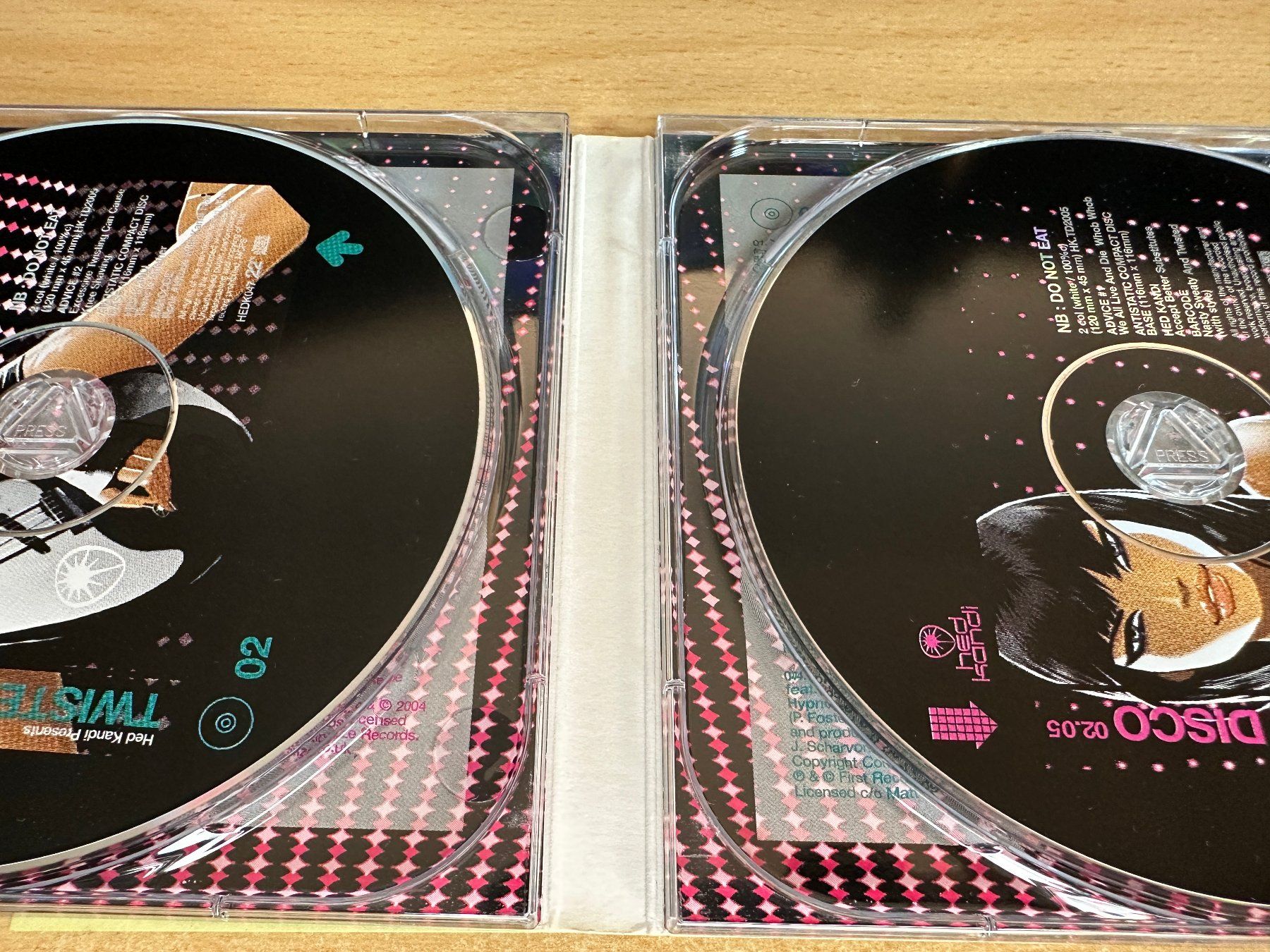 CD: Various - Hed Kandi – Twisted Disco 02.05 - 2 CD – Usato da Rikon im Tösstal venduto da Alpenmutz 2
