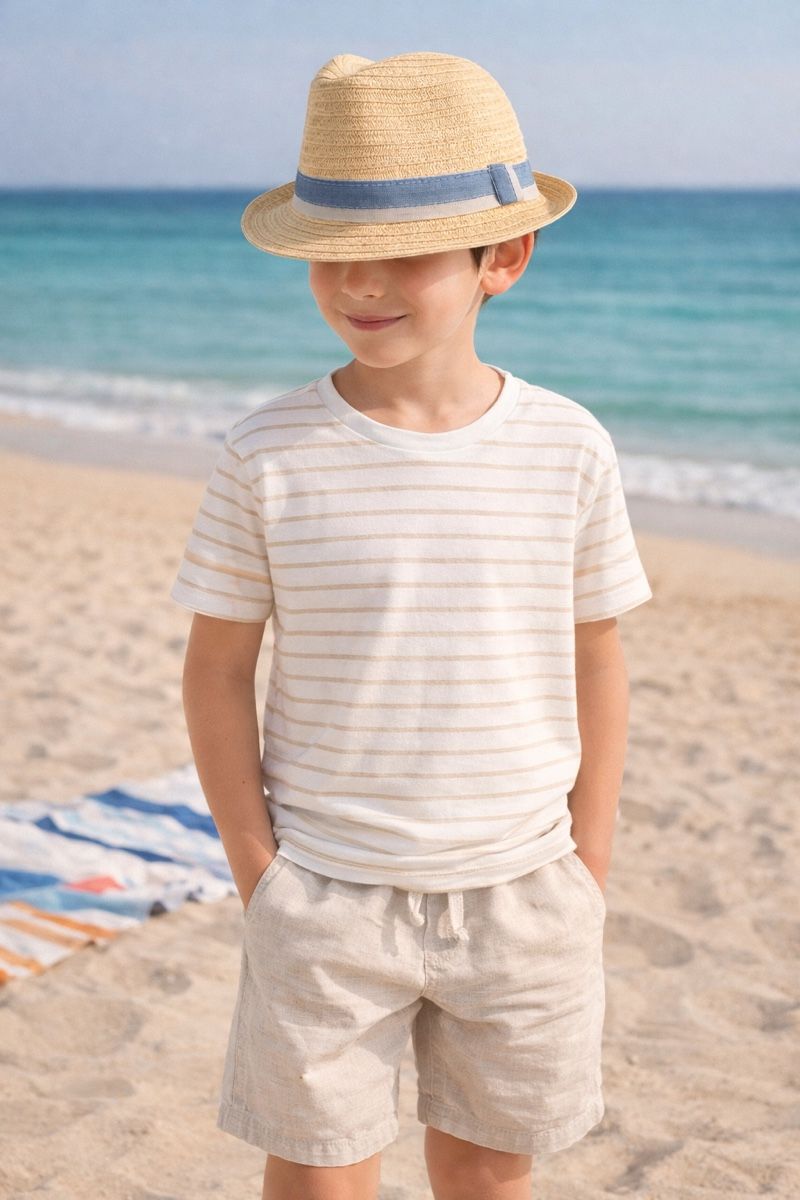 Altro abbigliamento per bambino: CHAPEAU PAILLE ENFANT – Nuovo (secondo la descrizione) da Lausanne venduto da mar_6snp