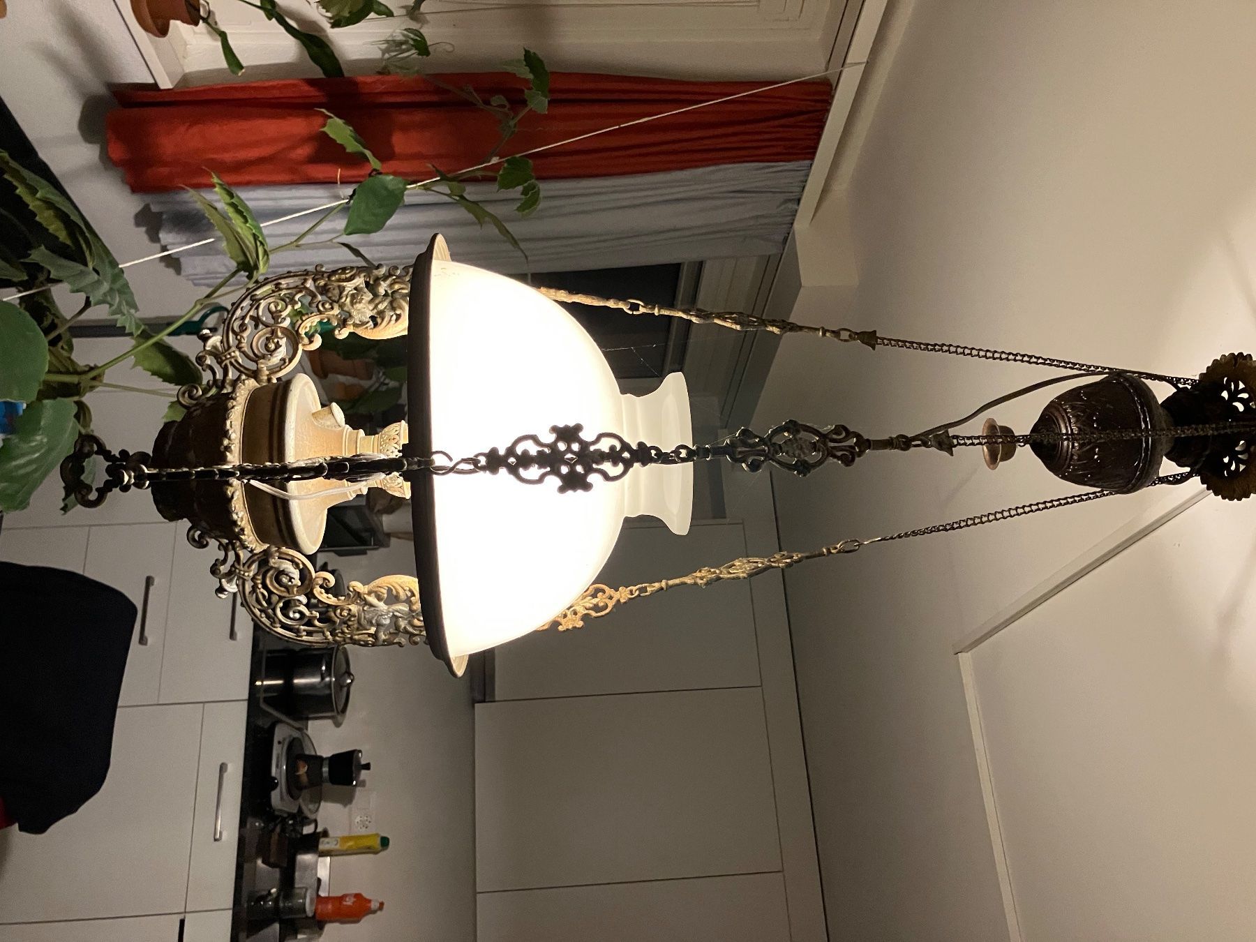 Lampade: Hängelampe (ex Petrol) antik – Usato da Zürich venduto da ylluw50 4