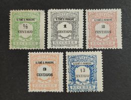 São Tomé und Príncipe 1921, Postage Due, ungestempelte