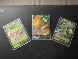 Cartes Pokémon Exeggutor V & Noadkoko V lot 3 pièces