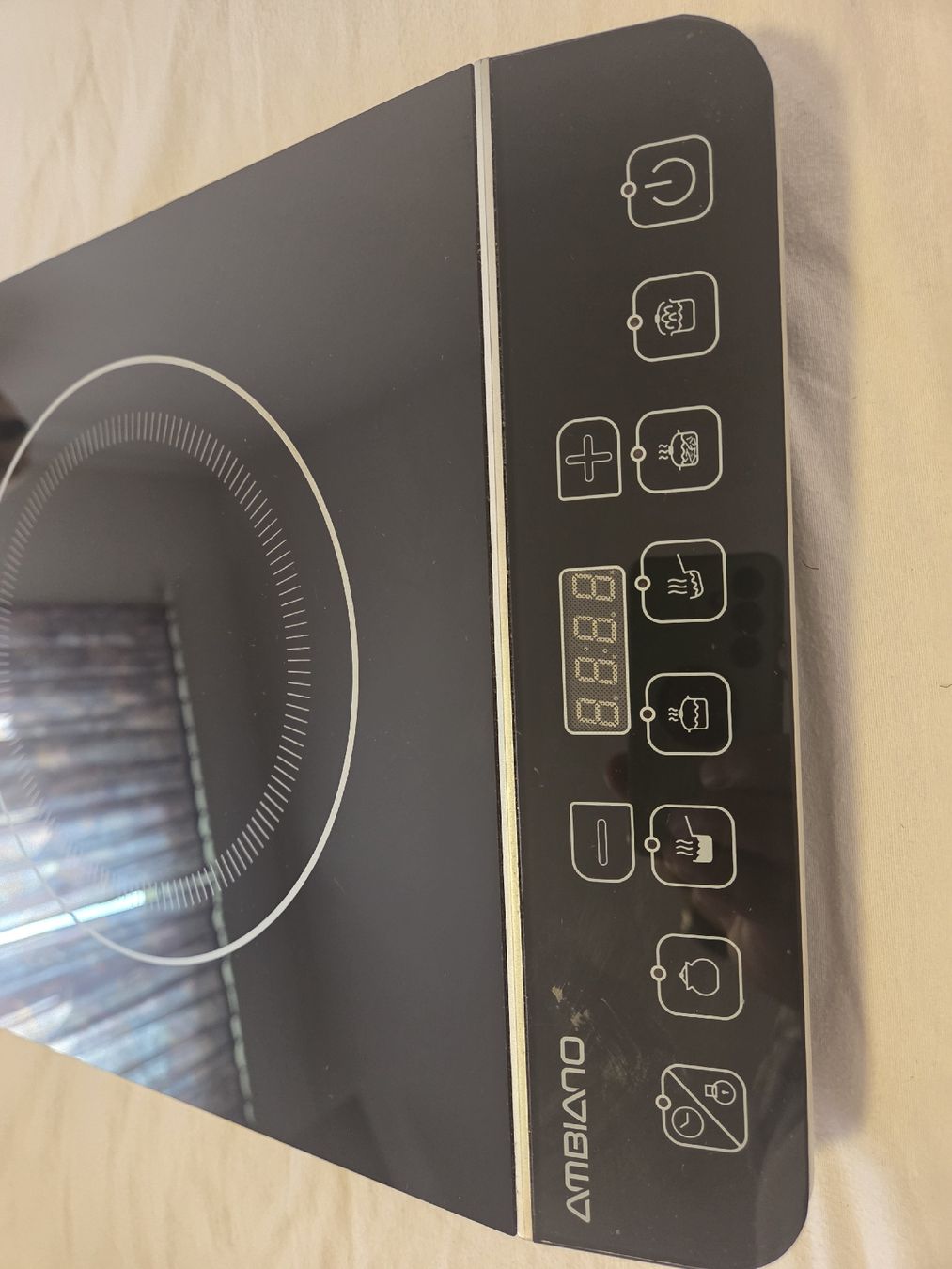Elettrodomestici da cucina: Induktionskochplatte Ambiano, fast neu, – Usato da Flawil venduto da Hamdia12 2