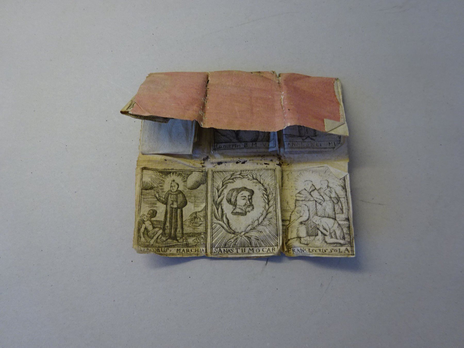 Gemälde: Hl. Breverl / Reliquie Klosterarbeit – Gebraucht aus Esslingen von eintagammeer 3