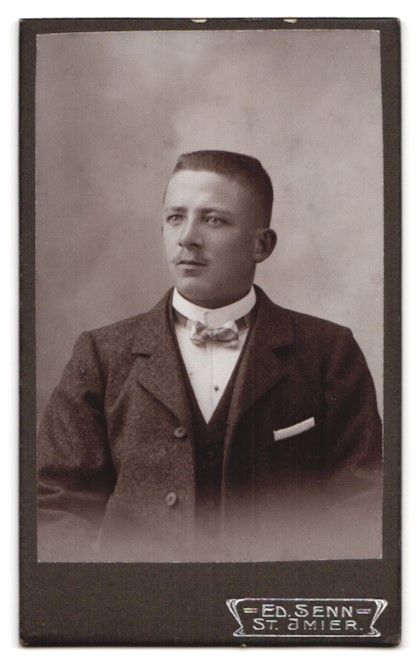 Fotografie & Manifesti: Fotografie Ed. Senn, St. Imier, Monogram – Usato da Berlin venduto da bartko-reher 1
