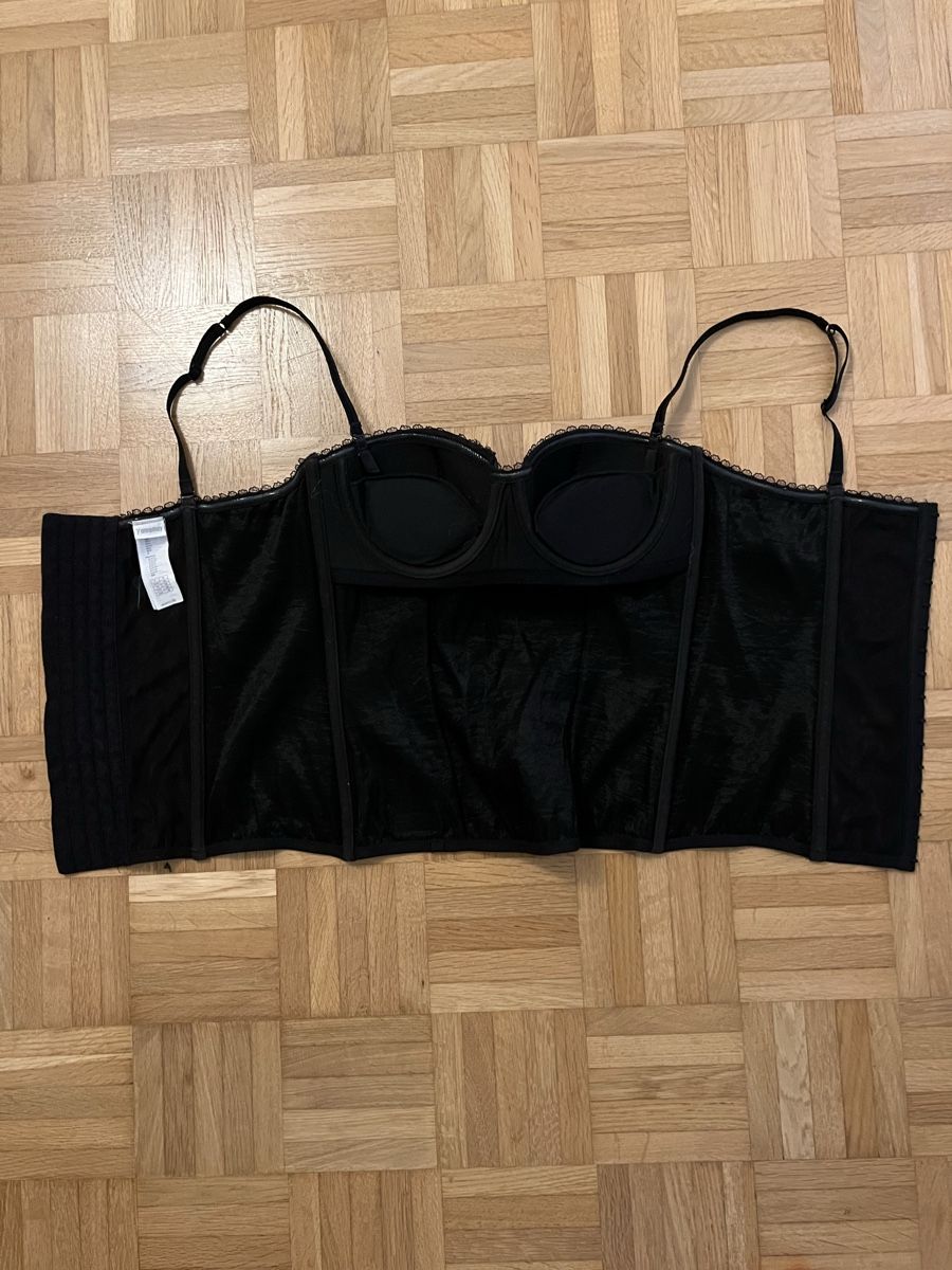Top: Corsage Schwarz Spitze Gr. 38 – Usato da Zürich venduto da sop_xbd7 6