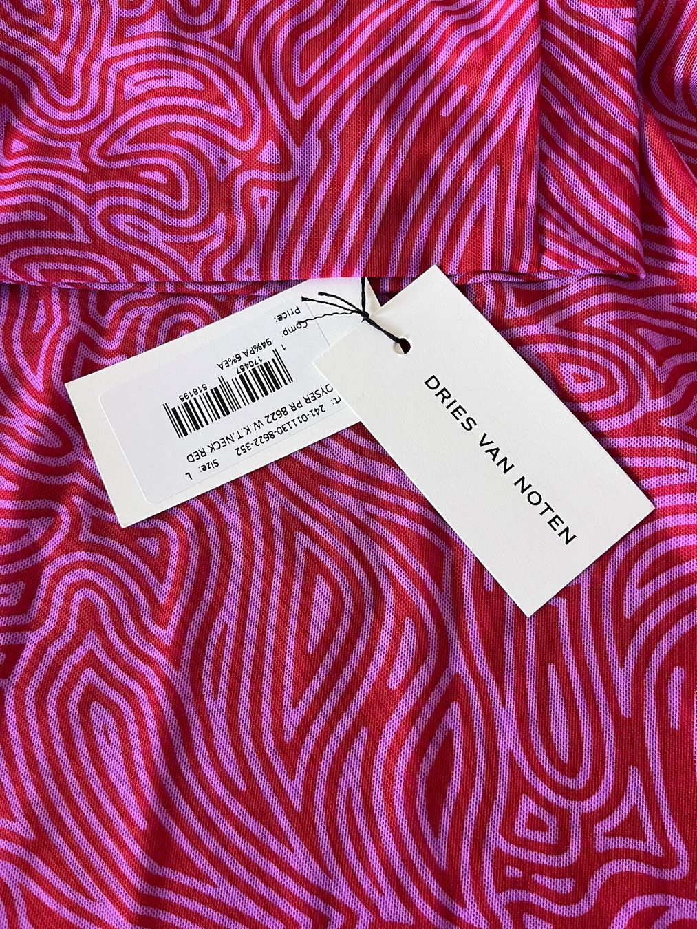 Top: Dries van Noten Mesh-Rollkragen Pulover – Nuovo e nell'imballaggio originale da Roggwil BE venduto da KarotteV 1