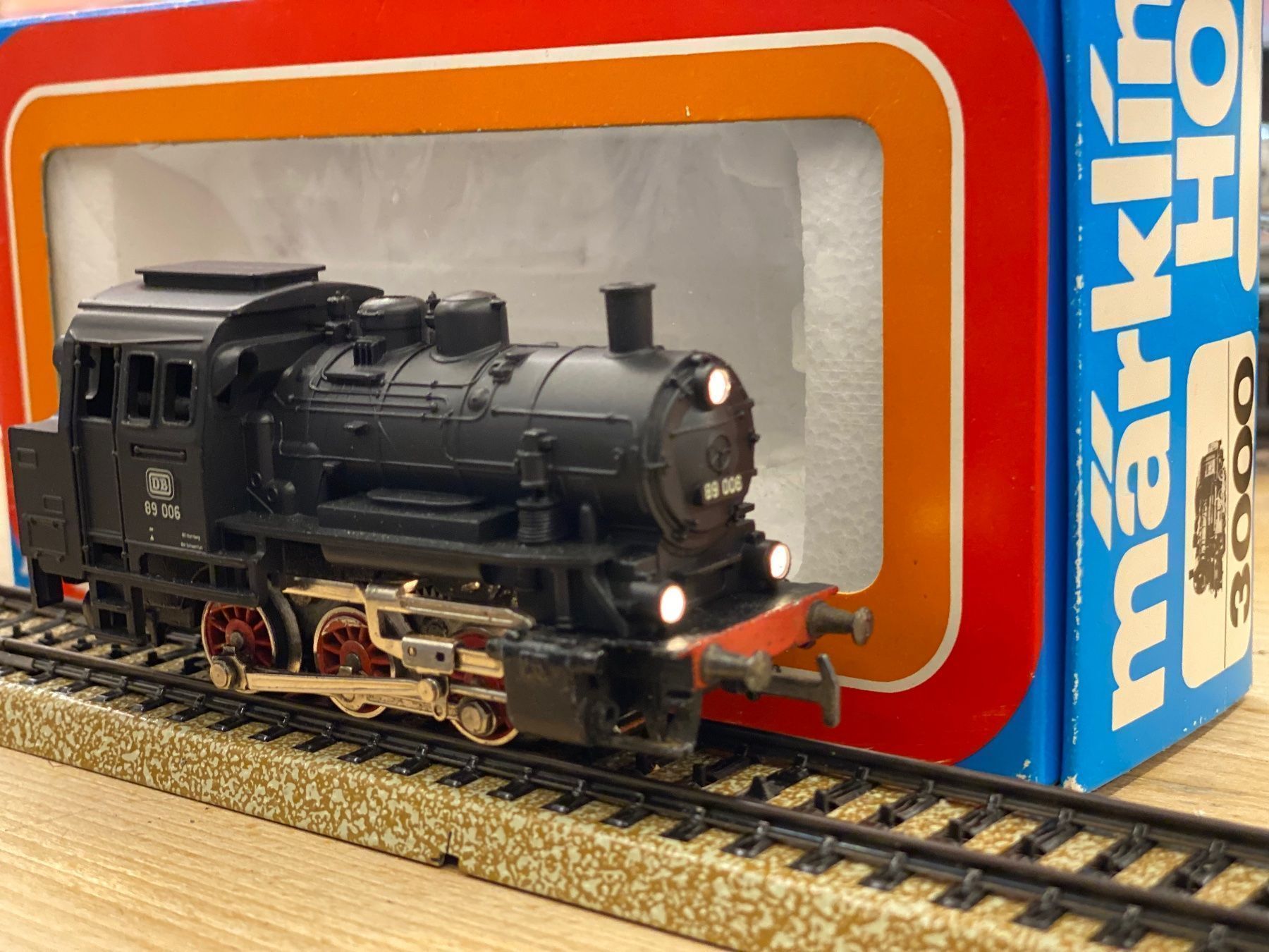 Märklin Modellini di ferrovie: Märklin 3000 DB BR89 – Usato da Lupsingen venduto da New-Haven