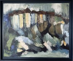 Marc CHASSOT (1953) | Mosaïque bleue Fribourg ville