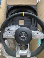 Mercedes Benz AMG Lenkrad Alcantara Gelbe Naht