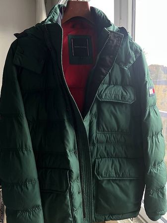 Tommy Hilfiger Daunenjacke neuwertig grün XL