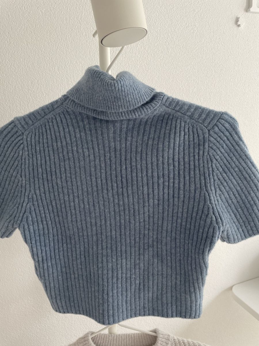 Zara Pullover & Sweatshirts: 2 ZARA Pullover Damen Gr. S & M gerippt beige blau – Neu (gemäss Beschreibung) aus Rorschach von zlatokosa85 1