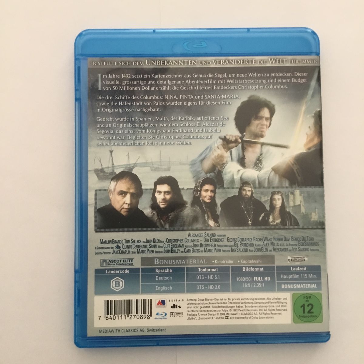 Tous les DVDs: Christopher Columbus der Endecker Blu Ray – Neuf (Voir description) à Blauen par berlingo65 1
