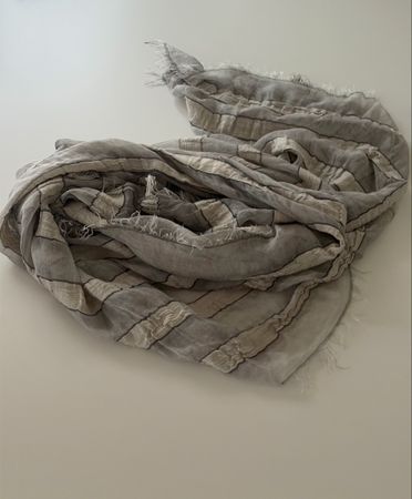 Faliero Sarti Sommer-Schal, Seide-Baumwolle, 150×150 cm,