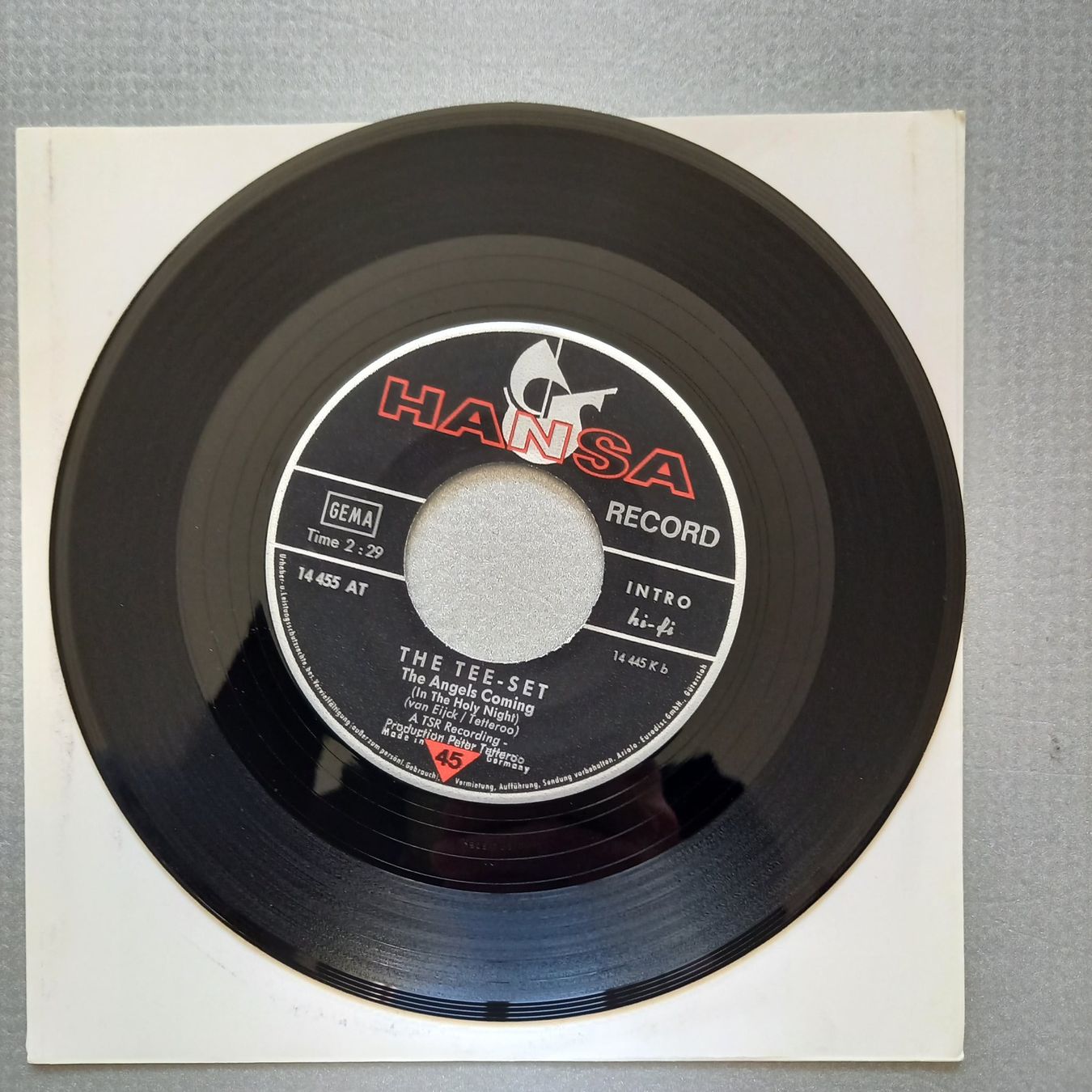 Dischi in vinile: Tee-Set - Ma Belle Amie – Usato da Arbon venduto da pendulum 1