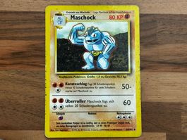 Pokemon Trading Karte Maschock