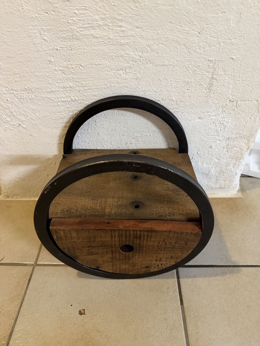 Comodini: Nachttisch Industrie style Metall Holz – Nuovo (secondo la descrizione) da Birsfelden venduto da Haex 1