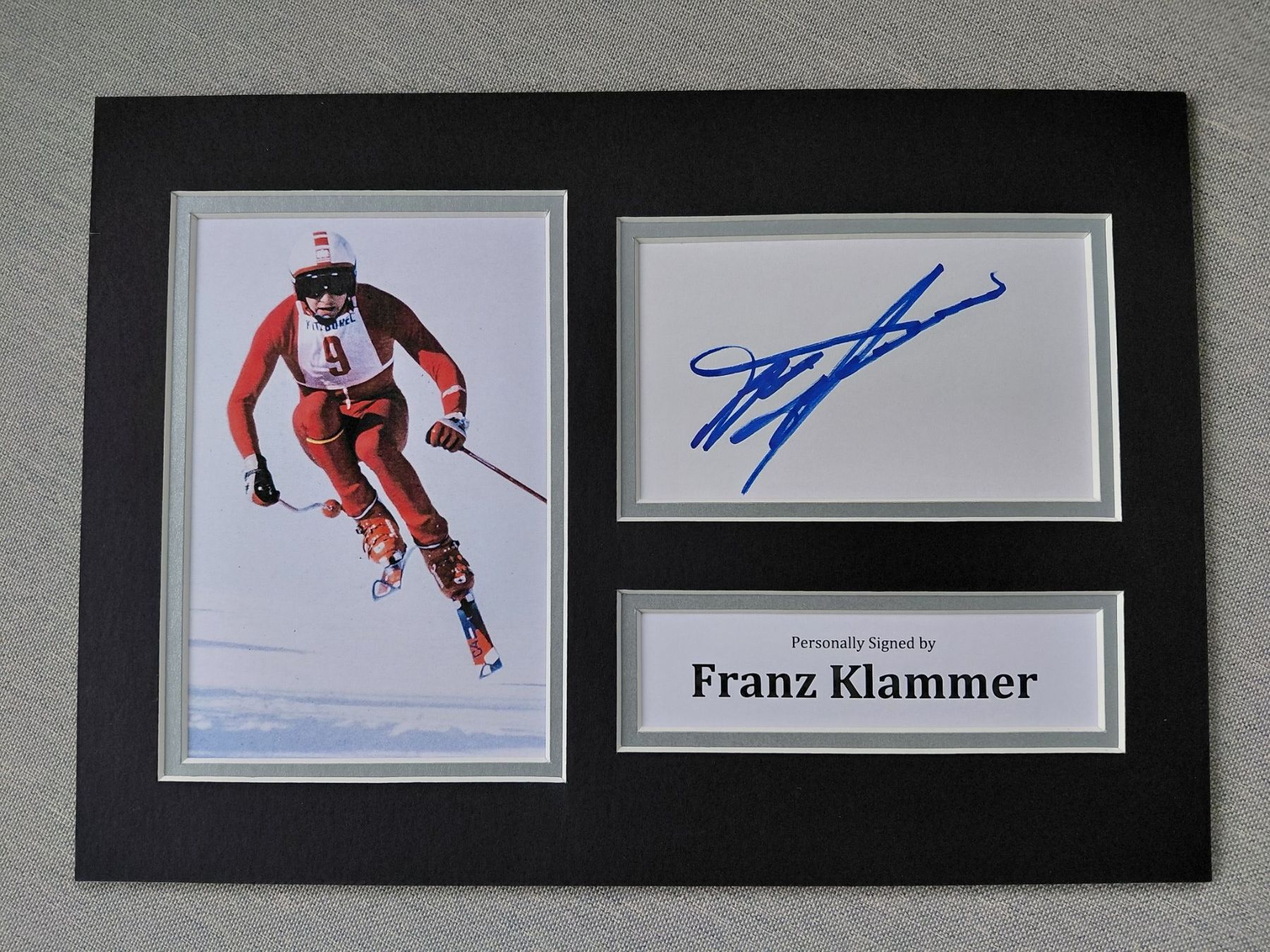 Autographes: Autogramm Franz Klammer – D'occasion à Schmerikon par Olympia04