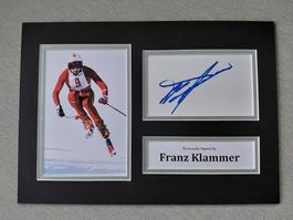 Autogramm Franz Klammer