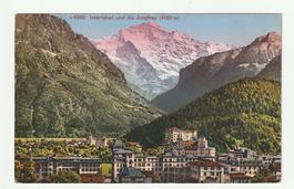 Ansichtskarte Interlaken und Jungfrau 16.07.1913