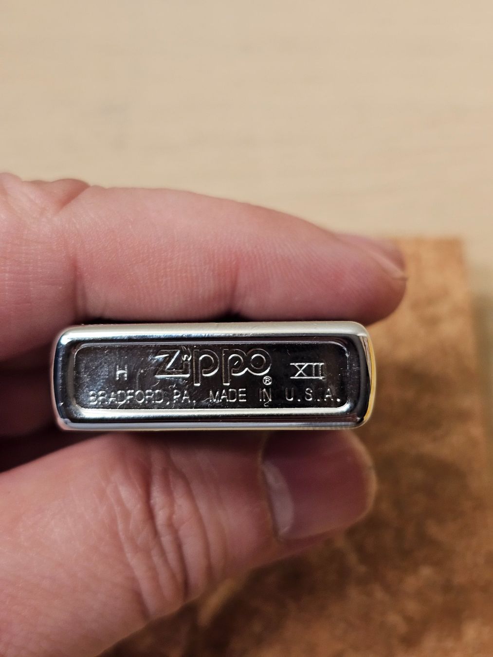 Zippo Accendini: Zippo 1997 Northland cerf gravé - défectueux – Difettoso da Genève venduto da Djoff 2
