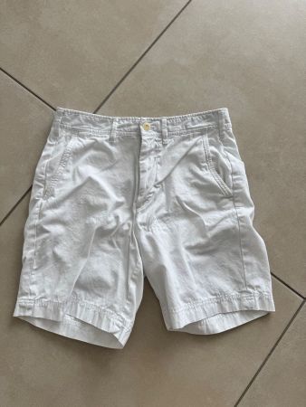 Massimo Dutti Shorts weiss + blau Grösse 30 guter Zustand