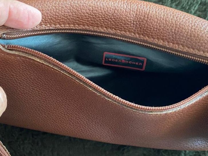 Sacs femmes: Longchamp Bauchtasche, Leder braun, gebraucht – D'occasion à Lohn SH par Winter03 3