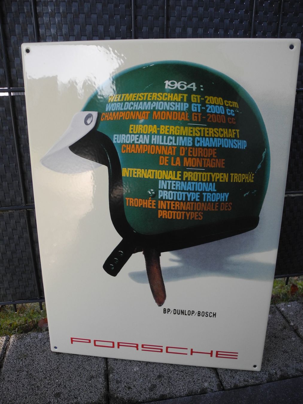 Porsche Ecriteaux: PORSCHE EMAILSCHILD – Neuf (Voir description) à Reinach AG par Huckleberrysix 1