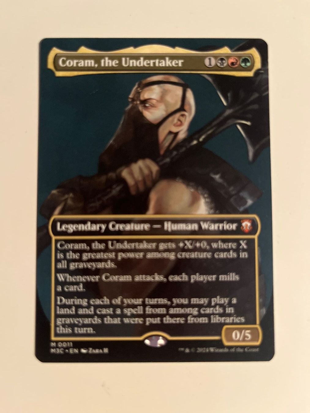 Magic The Gathering Carte collezionabili: 1 x Coram, the Undertaker - Magic: The Gathering - MtG – Usato da Kriens venduto da Shadi1980