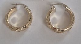 boucles d'oreilles en or jaune 750