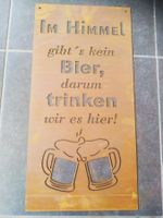 (KOPIE) (KOPIE) Bierspruch in Metall