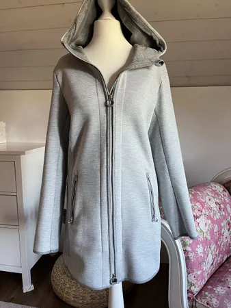 Tom Tailor Sweatjacke  Gr. S grau Kapuze
