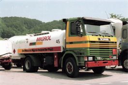 Scania 112H (LU) – Migrol Tankwagen Heizöltransport