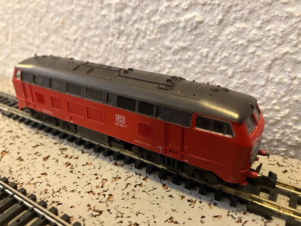 Fleischmann Modelleisenbahnen: Fleischmann / N / Locomotive DB série 218 / analogique – Gebraucht aus Genève von frespo 1