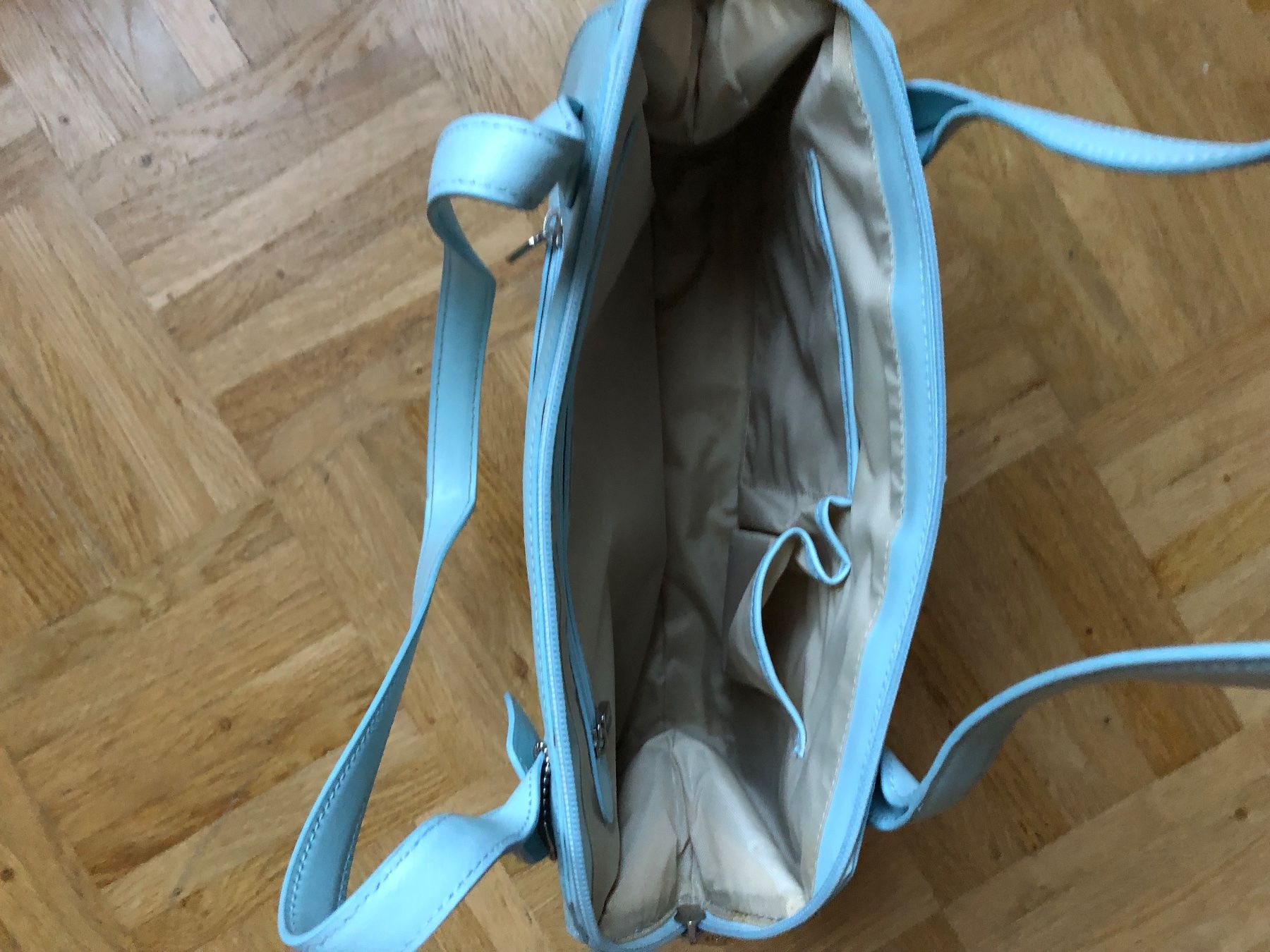 Taschen für Damen: Tasche hellblau – Gebraucht aus Oftringen von Stukaof 5