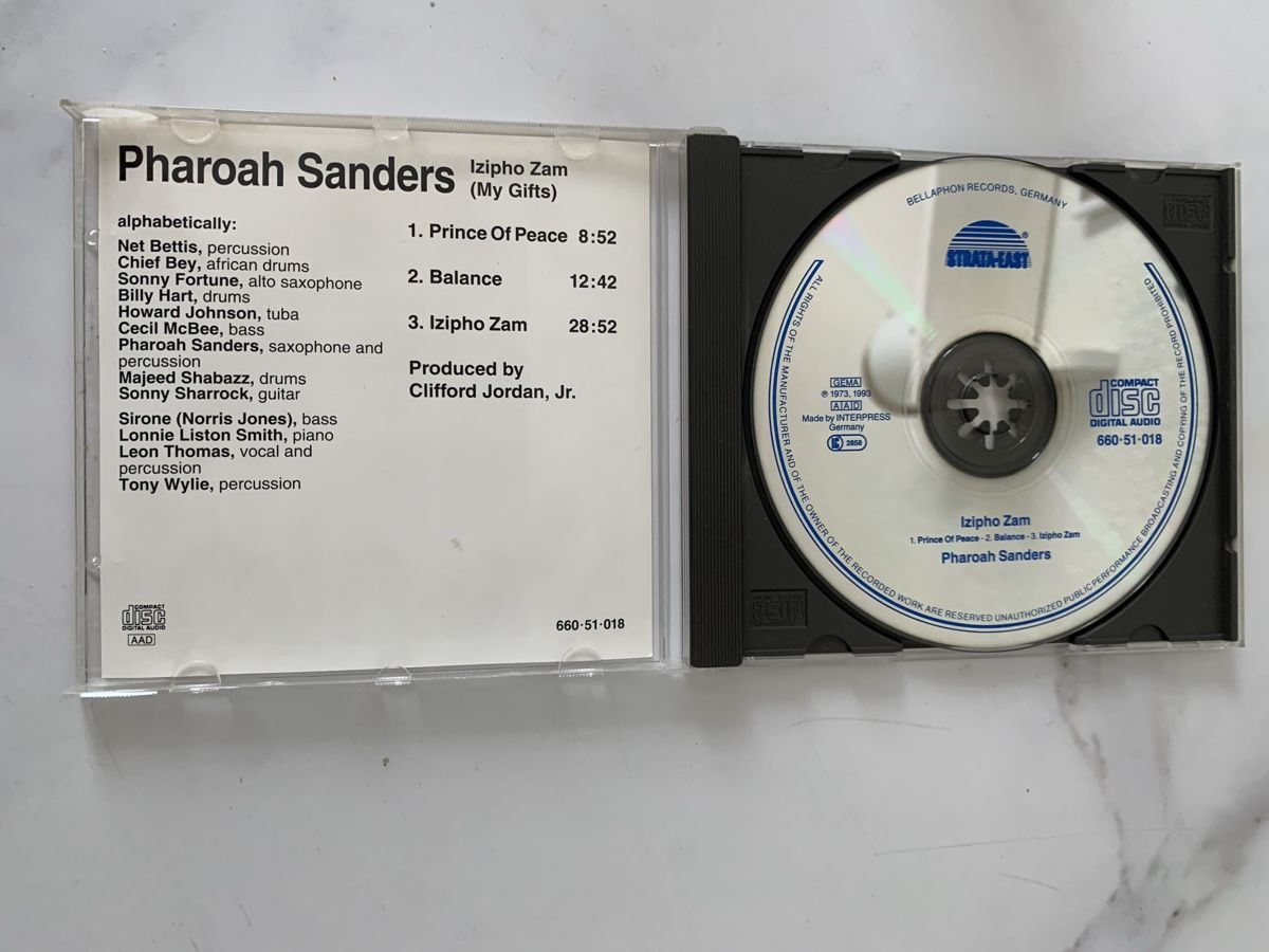 CD: Pharoah Sanders(Leon Thomas)Izipho Zam – Usato da lausanne venduto da Ccheche 1