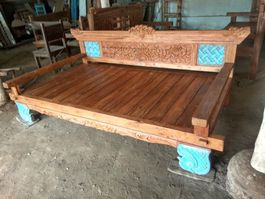 Bank Teak Holzbank Gartenmöbel Sitzbank Gartenbank Sitzmöbel