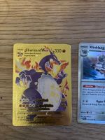 Gold Charizard VMAX Gigantamax Pokemon Karte CH Edition 3...