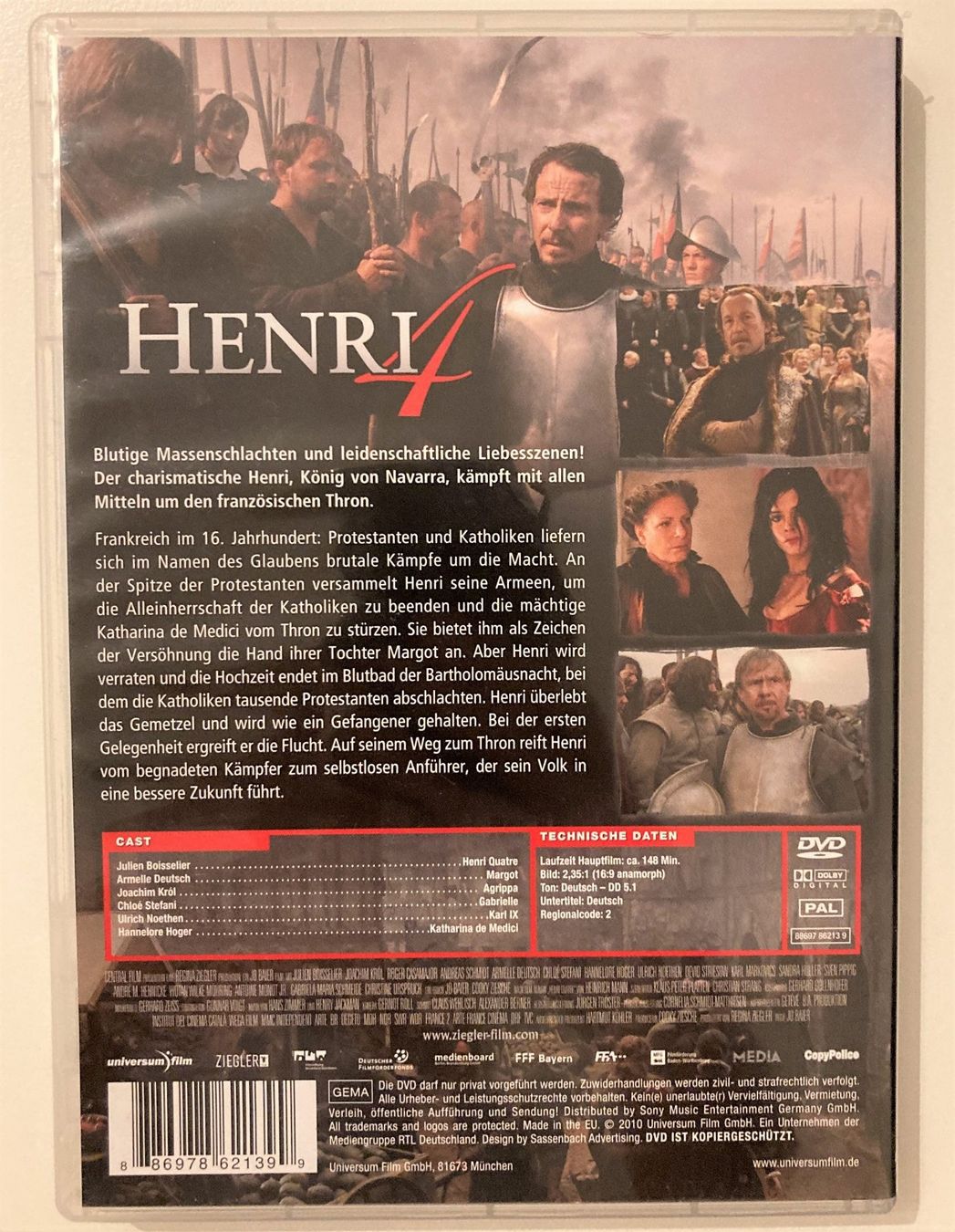 Tutti i DVDs: DVD | HENRI 4 – Usato da Basel venduto da Nofretete39 1