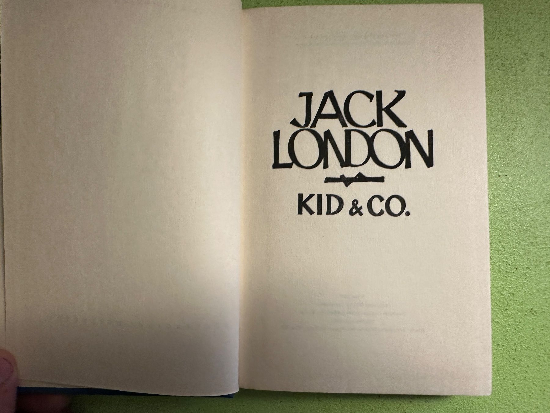 Libri: Jack London: Kid & Co. 1953 – Usato da Zürich venduto da allp 1