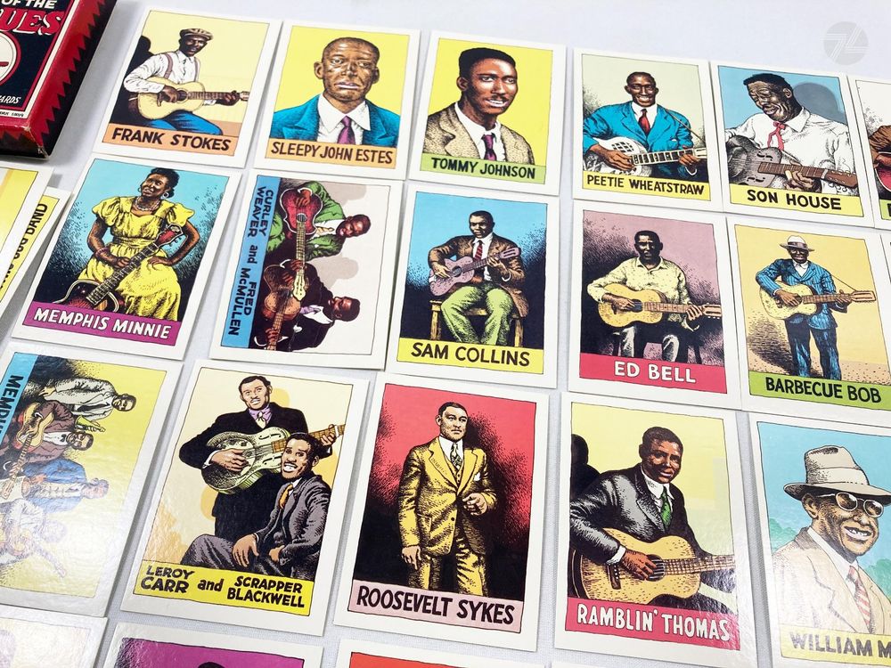 Heroes of the Blues 36 Cards Set Design Robert Crumb Comic | Kaufen auf ...