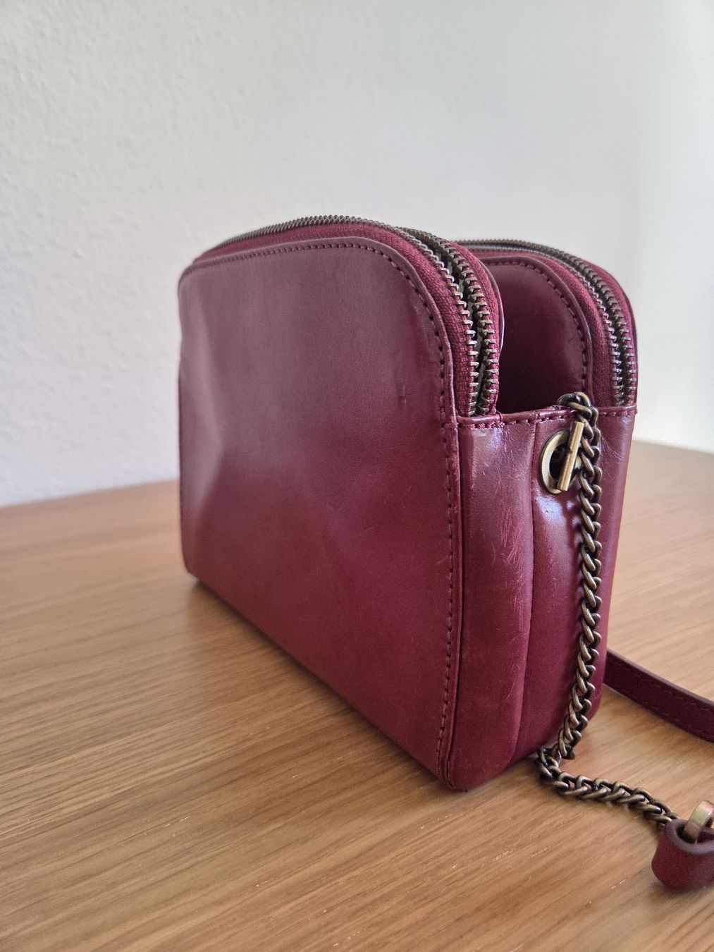 Borse da donna: O My Bag Emily chain ruby classic – Usato da Zürich venduto da reluek 2
