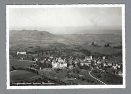 1937, FLIEGERAUFNAHME INSTITUT MENZINGEN