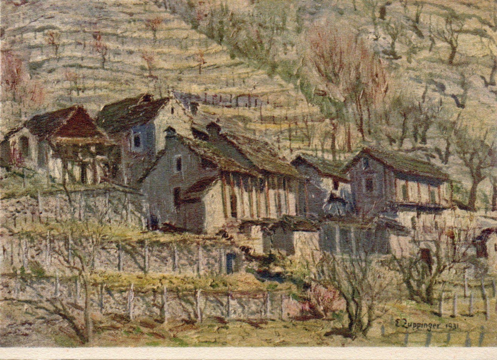 Cartoline postali: Motivo di Riveo – Usato da Melano venduto da pisonsdro